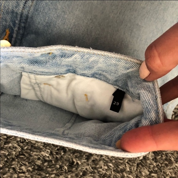 NWT Goldsign Button Up Denim skirt - Picture 5 of 7